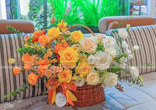 Giỏ hoa Send My Love