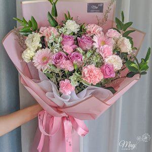 dat hoa tuoi online - nhe nhang bat diet