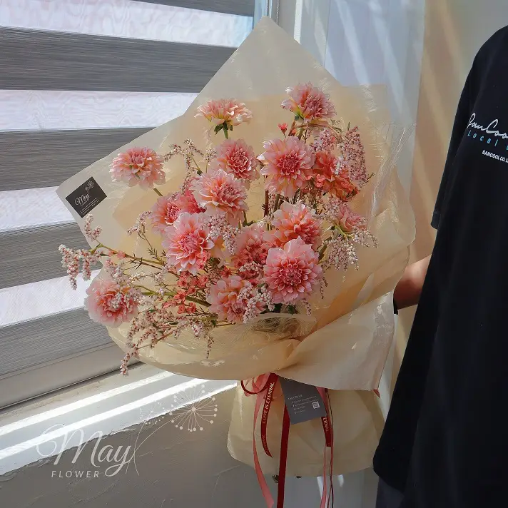 Bó hoa thược dược cao cấp