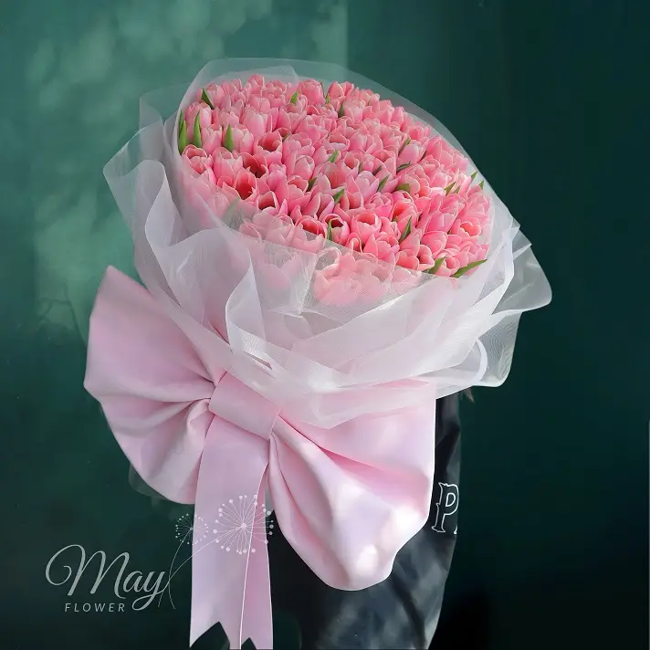 Bó hoa Tulip nhập khẩu
