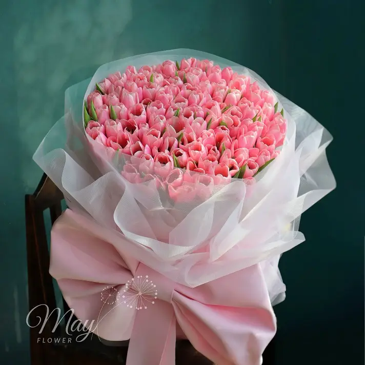 Bó hoa Tulip nhập khẩu