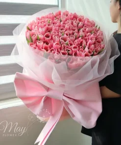 Bó hoa Tulip nhập khẩu